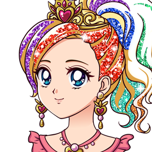 Princess Mandala Baby Doll Glitter Coloring Pages - Unicorn Artist