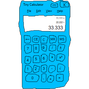 tiny calculator