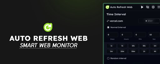 Auto Refresh Web - Monitor marquee promo image