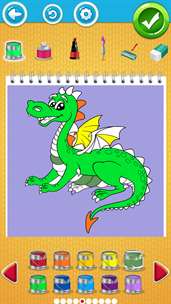 Dragon Coloring Book screenshot 2