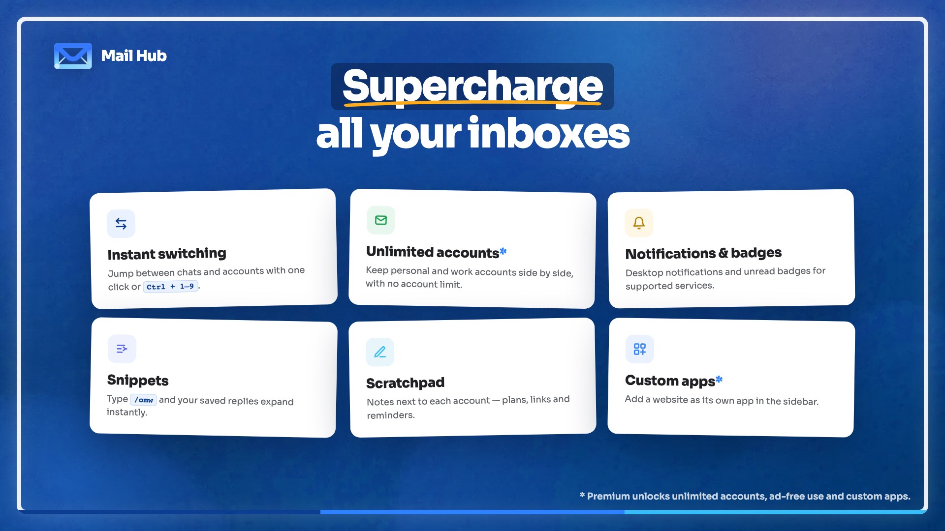 Mail Hub: Email & Inbox screenshot