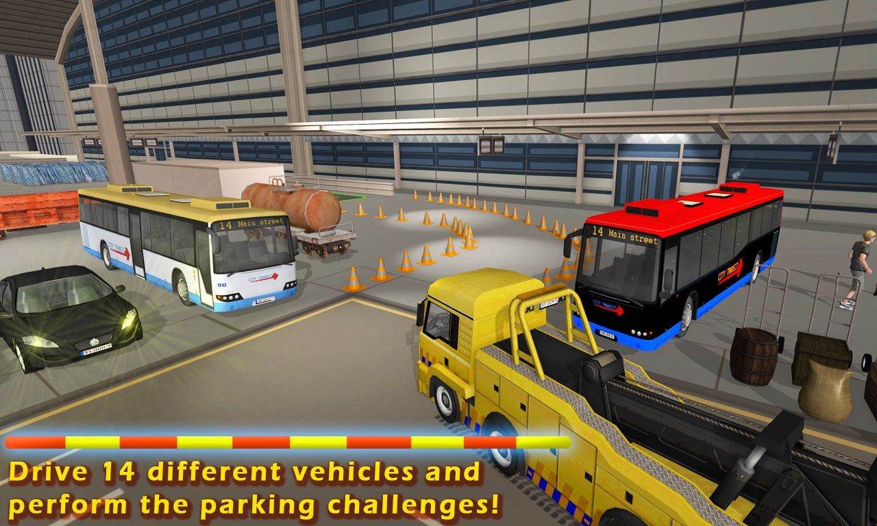 Ultimate Parking simulation2016: Car, Bus and Truck Parking 3D
