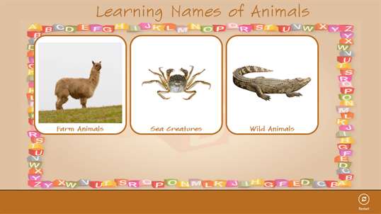 Learning Names of Animals screenshot 5