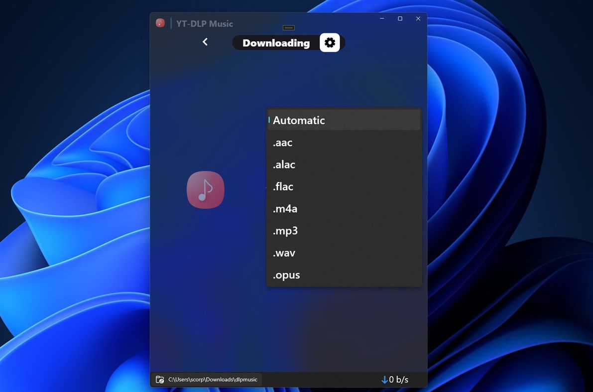 #2. UTube - Audio Music Downloader (Windows) Podle: parmata