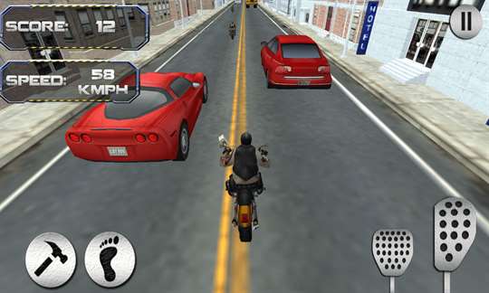 Moto Rivals 3D screenshot 2