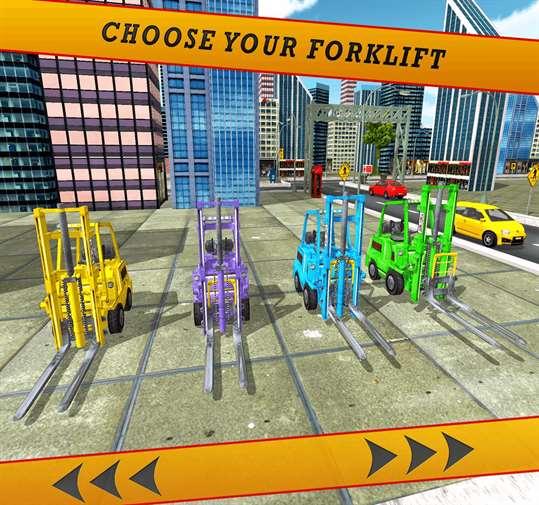 City Police Forklift Game 3D screenshot 3