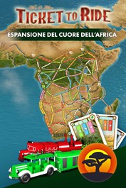 Ticket to Ride® Espansione del Cuore dell’Africa