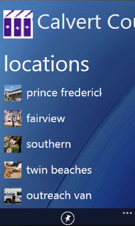 Calvert Library Screenshots 1