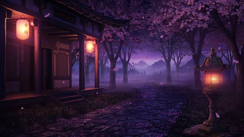 AAA Dynamic Scenes - Sakura Garden Dynamic Scene
