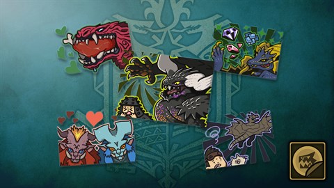 Sticker Set: Monsters of the New World