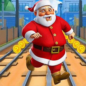 Subway Santa Surf 3D