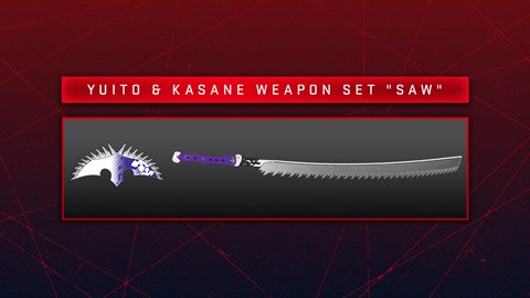 SCARLET NEXUS Yuito & Kasane Weapon Set "Saw"