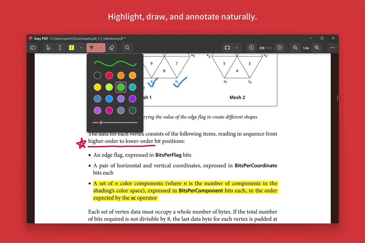 #4. Easy PDF (Windows) By: MilesChing