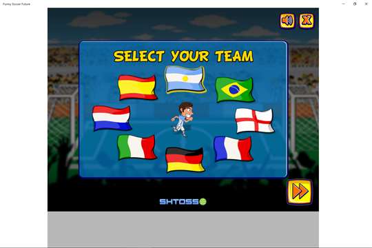 Funny Soccer Future screenshot 4