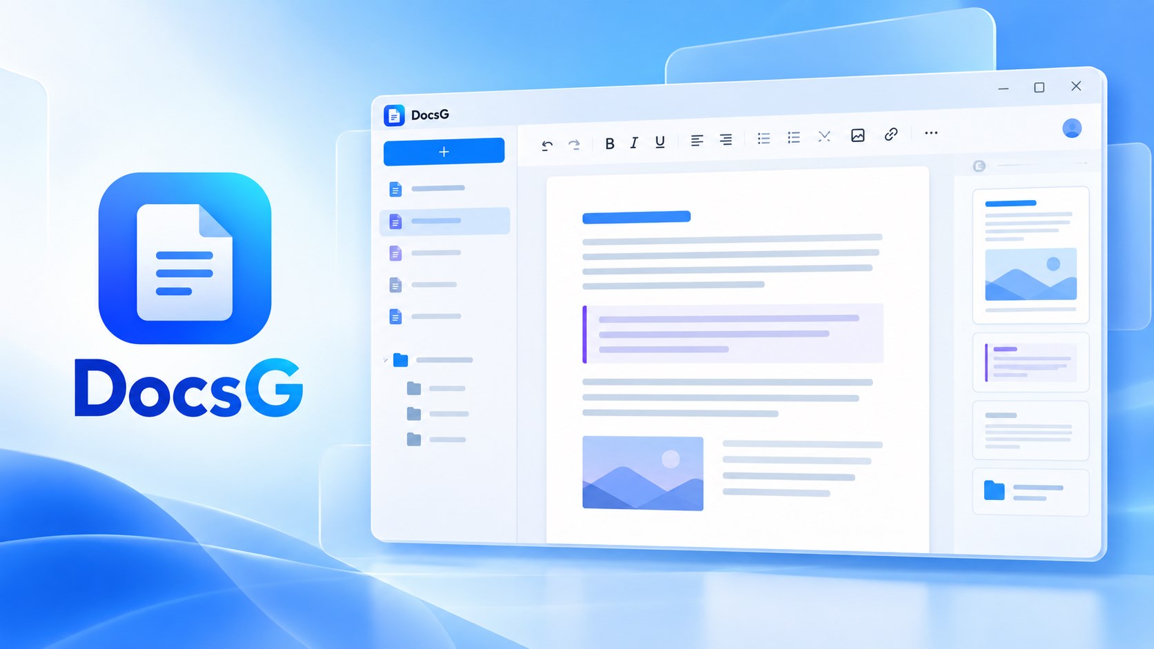 DocsG for Google Docs screenshot