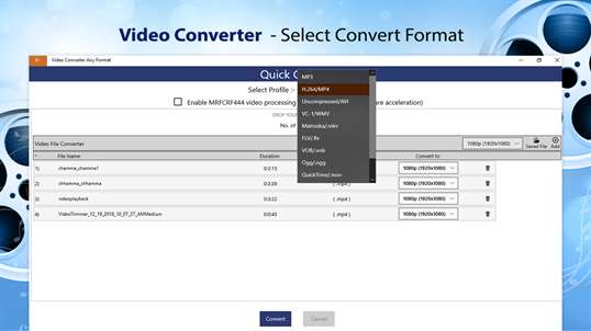 Video Converter Any Format screenshot 5