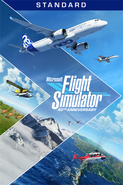 Microsoft Flight Simulator стандартының 40 жылдық мерейтойлық шығарылымы