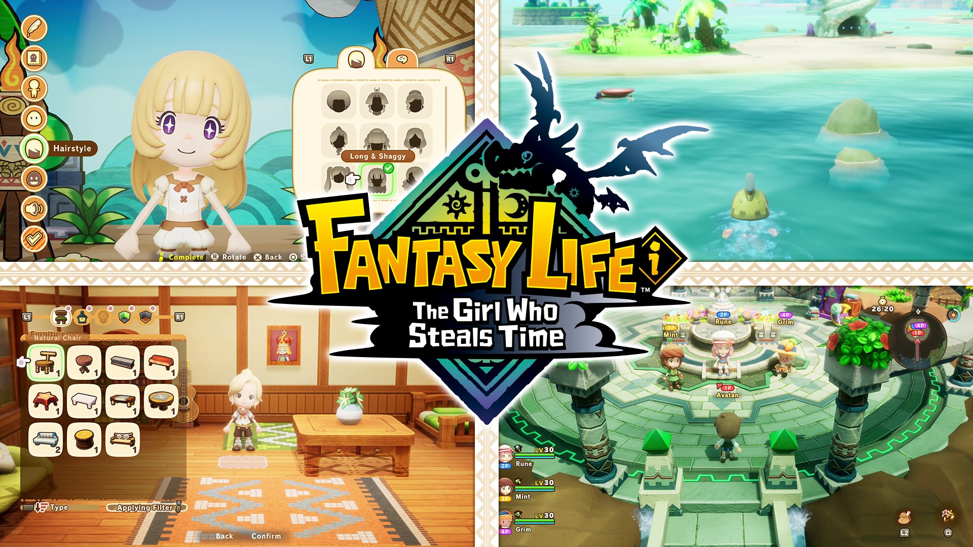 FANTASY LIFE i: The Girl Who Steals Time - New Life Guide