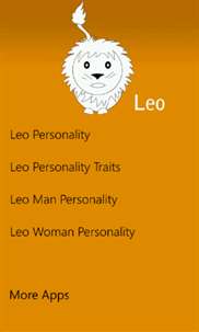 Leo Personality screenshot 1