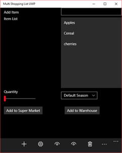 Multi Shopping List screenshot 1