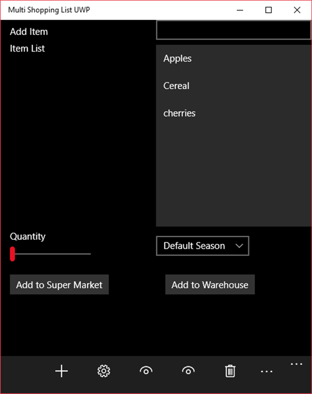 #1. Multi Shopping List (Windows) By: Dan Johnson