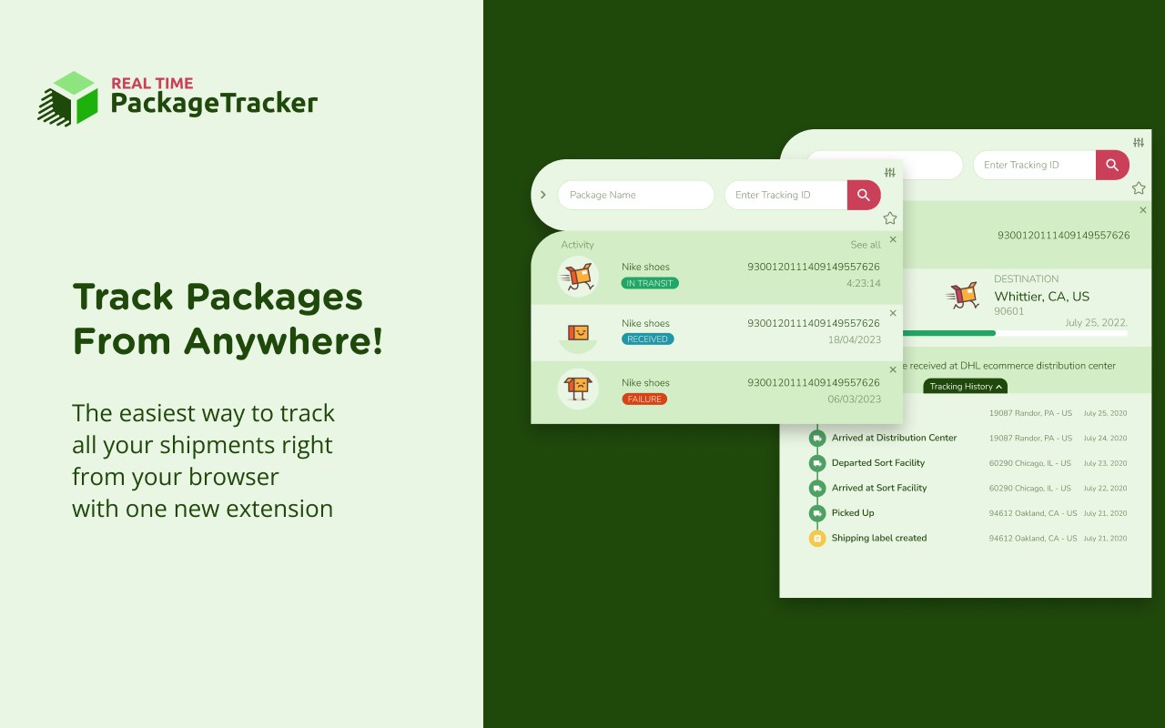 Real Time Package Tracker