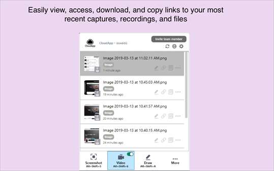 CloudApp - Screen Recorder, GIF Maker, Screenshots screenshot 3