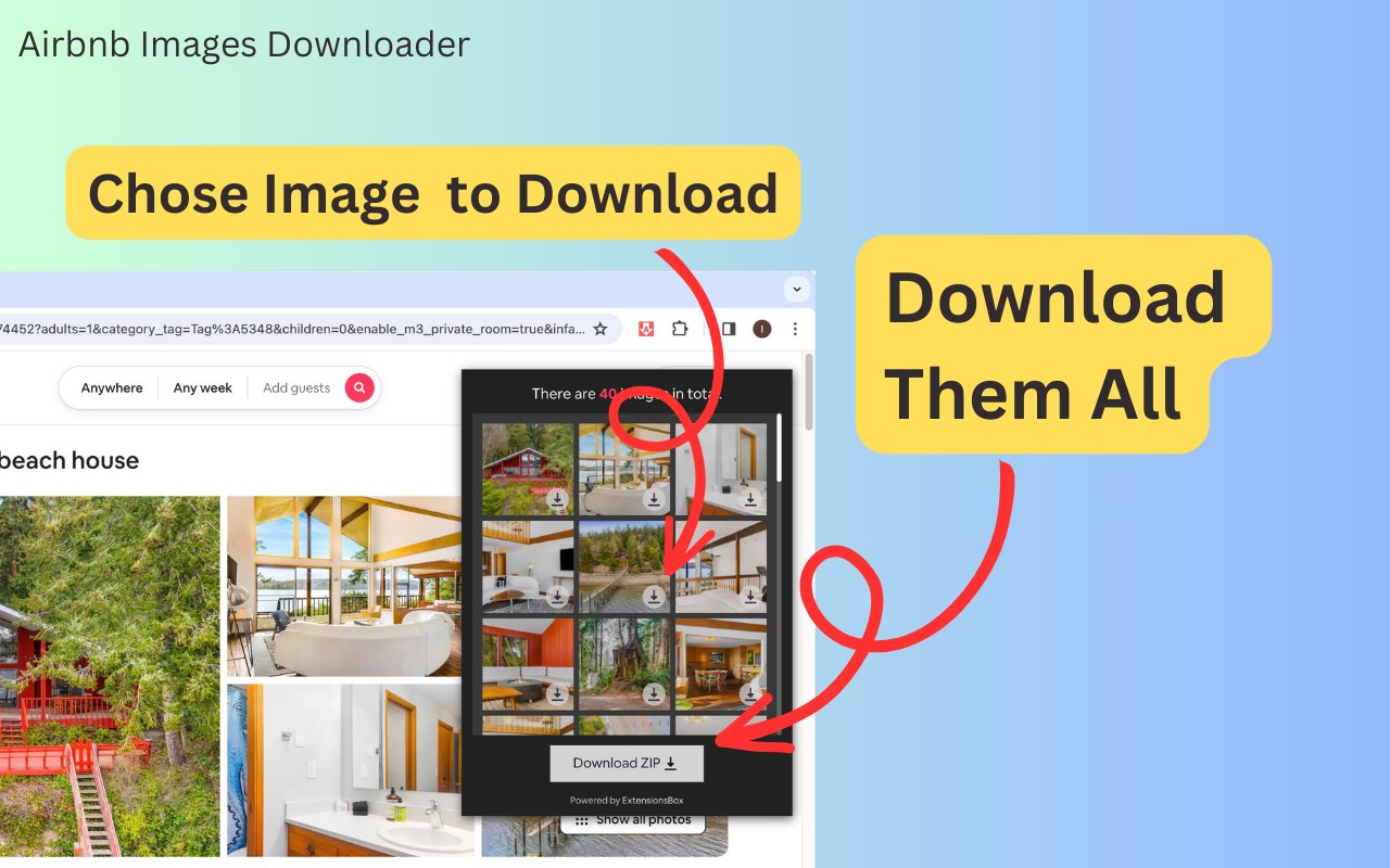 Airbnb Images Downloader