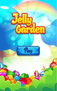 Jelly Garden Crush - Match 3 Games screenshot 1