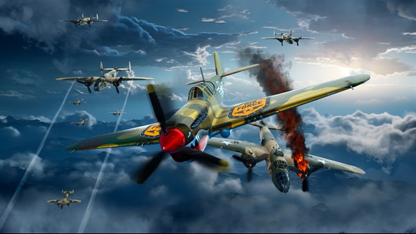 WWII AIRPLANE FIGHT - Battle War Squad — 1
