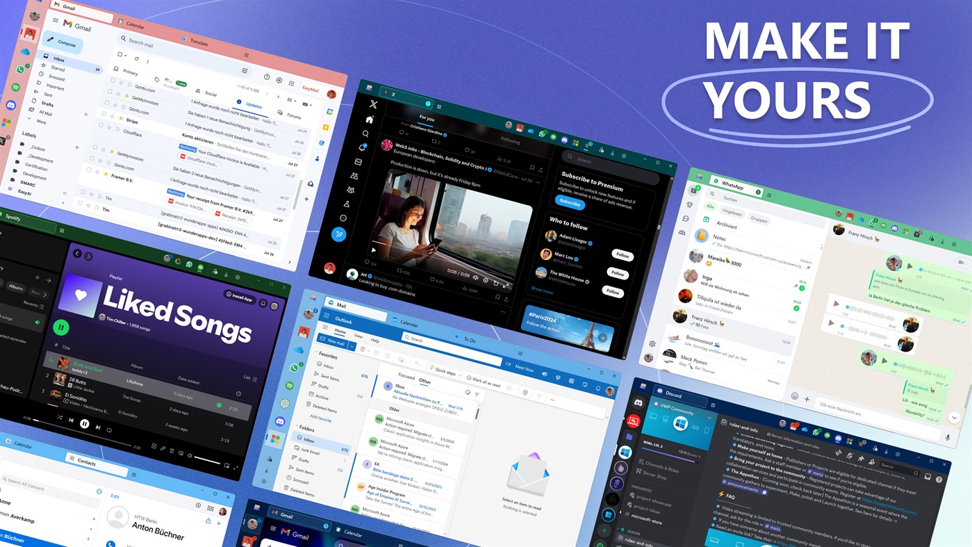 #3. Easy Mail - Email & Messaging and more (Windows) 来自: Tim Grabinat