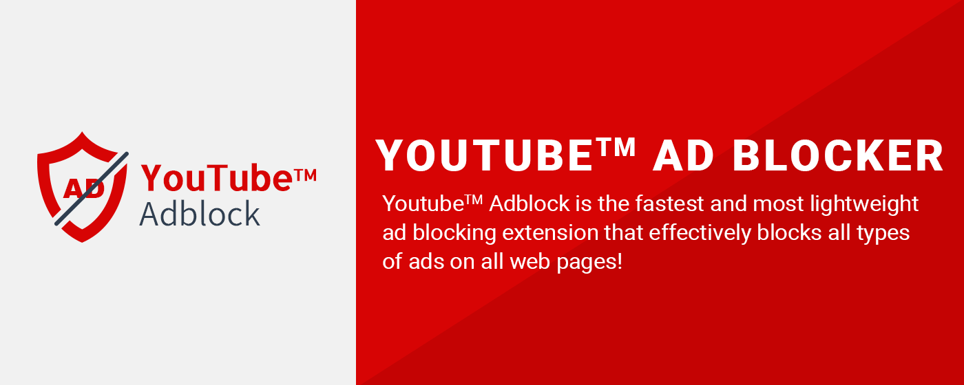 YouTube AdBlock marquee promo image