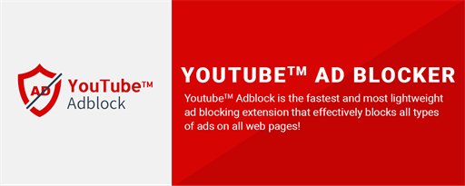 YouTube AdBlock marquee promo image