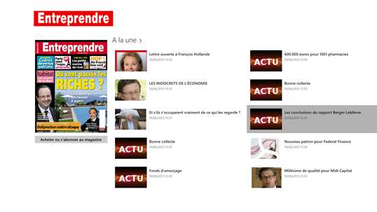 Entreprendre screenshot 1