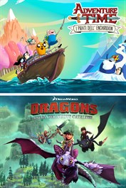 Adventure Time: I Pirati dell' Enchiridion e Dragons: L’Alba dei Nuovi Cavalieri