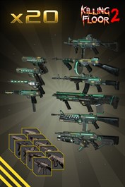 Conjunto de pinturas de armas Jaeger MKII