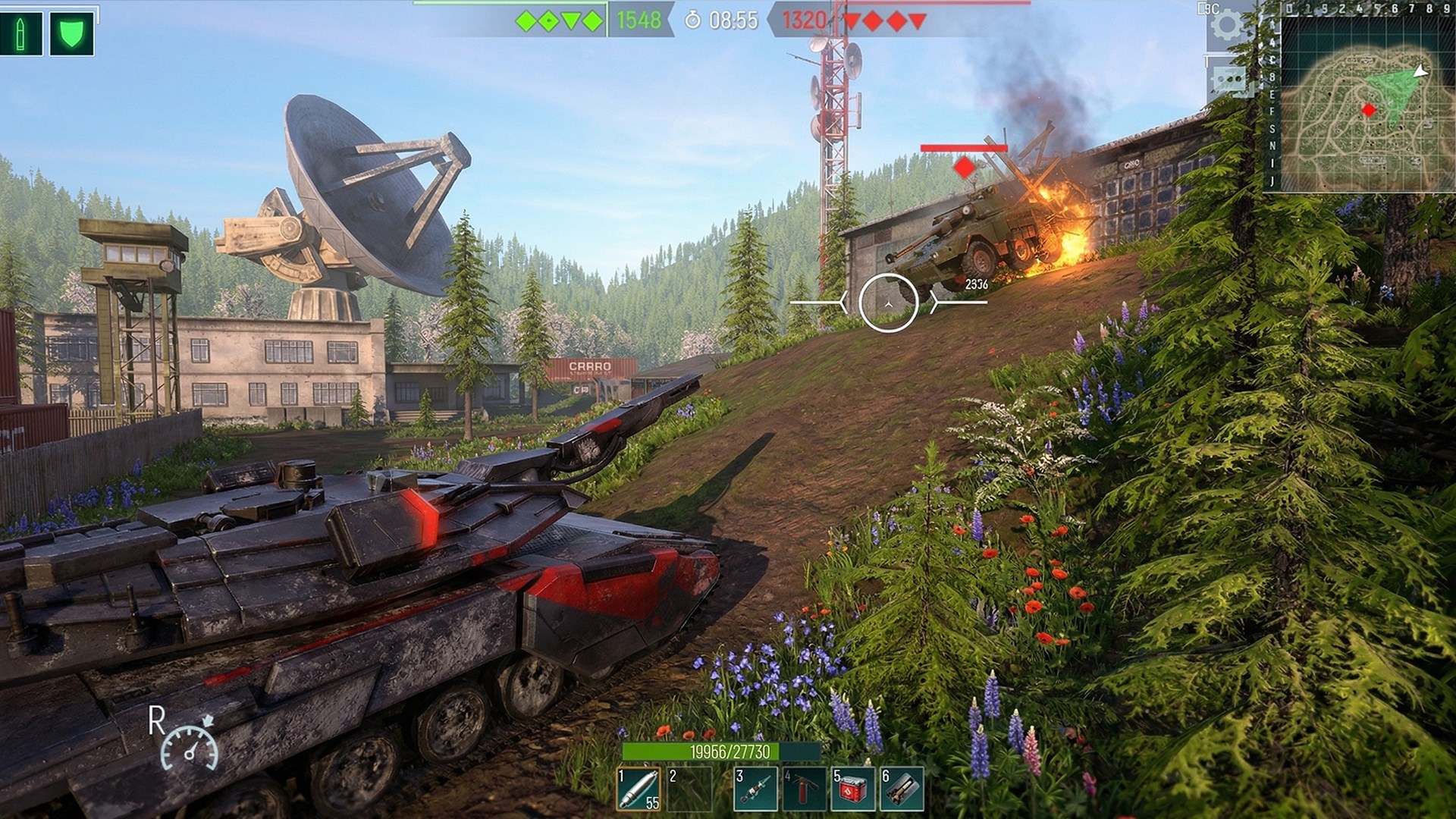 Battle Tanks — Online WW2 PvP Tank Shooter Game screenshot