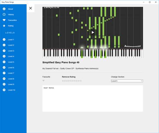 Easy Piano Songs screenshot 3