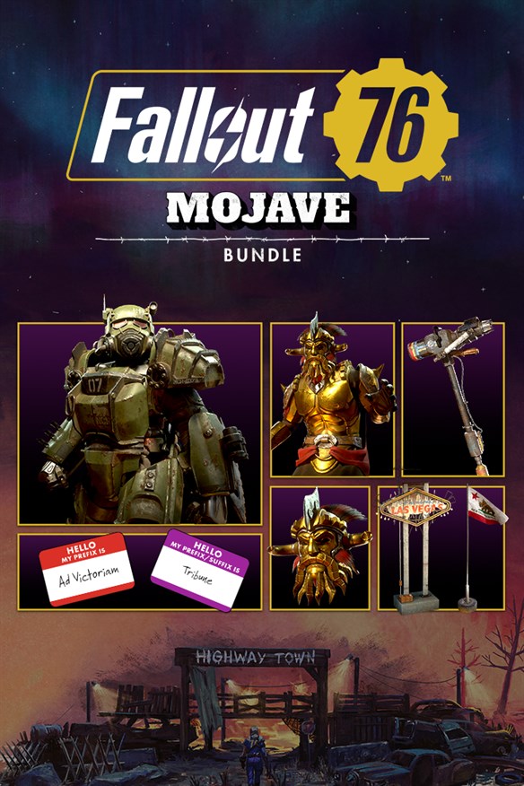 Fallout 76: Mojave Bundle (PC) Xbox Series X|S and Xbox One cover art