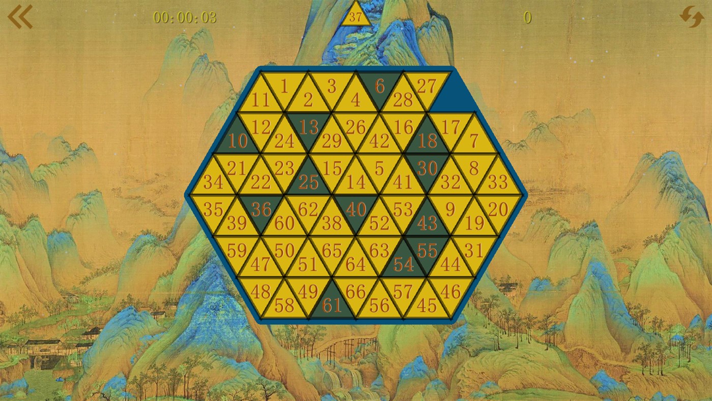 #5. 15 Puzzle Polygon (Windows) 由: YWH Family