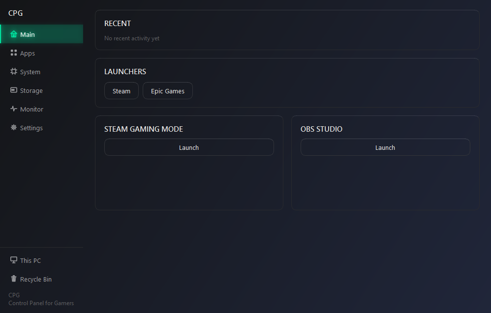 CPG screenshot