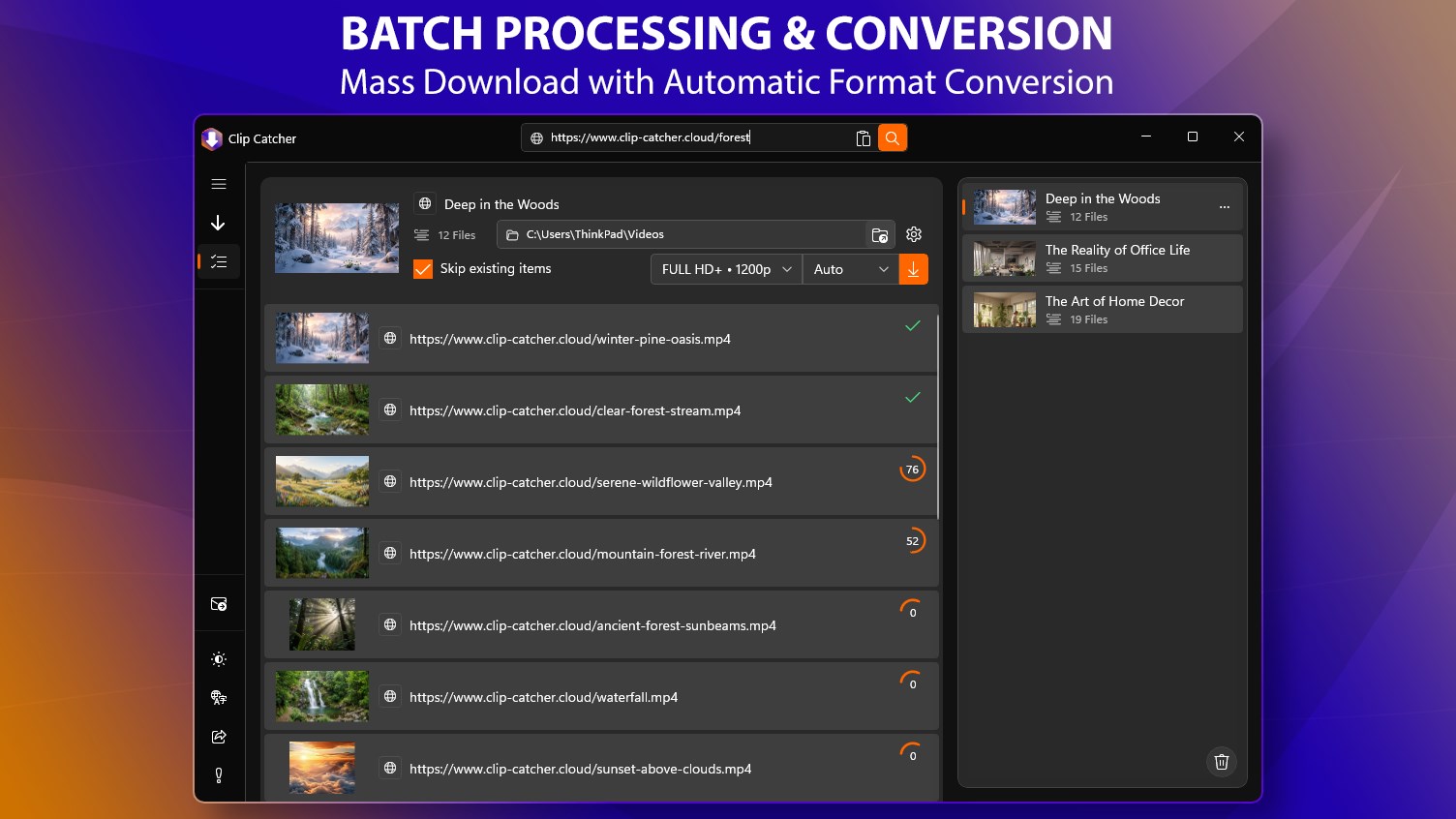 Compact Video Downloader - Clip Catcher screenshot