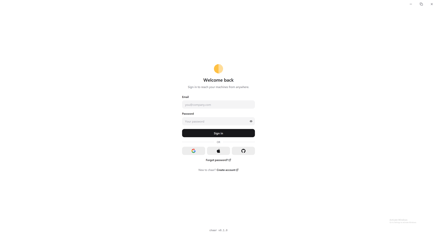 #1. chaar (Windows) By: Rishabh Vasudevan