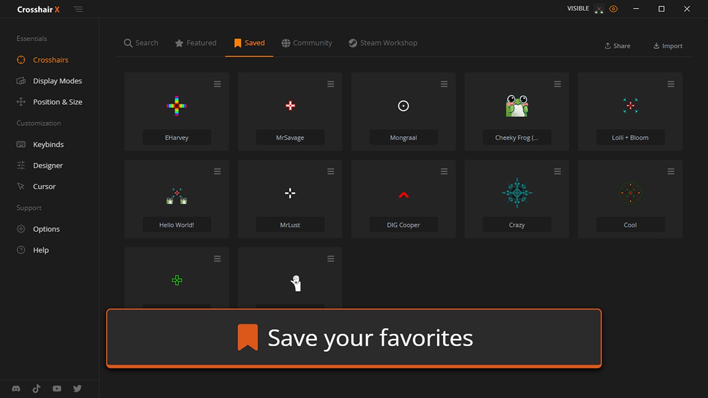 #9. Crosshair X (Windows) 来自: CenterPoint Gaming