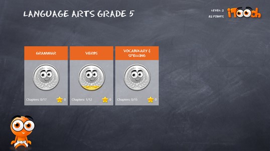 Language Arts Grade 5 screenshot