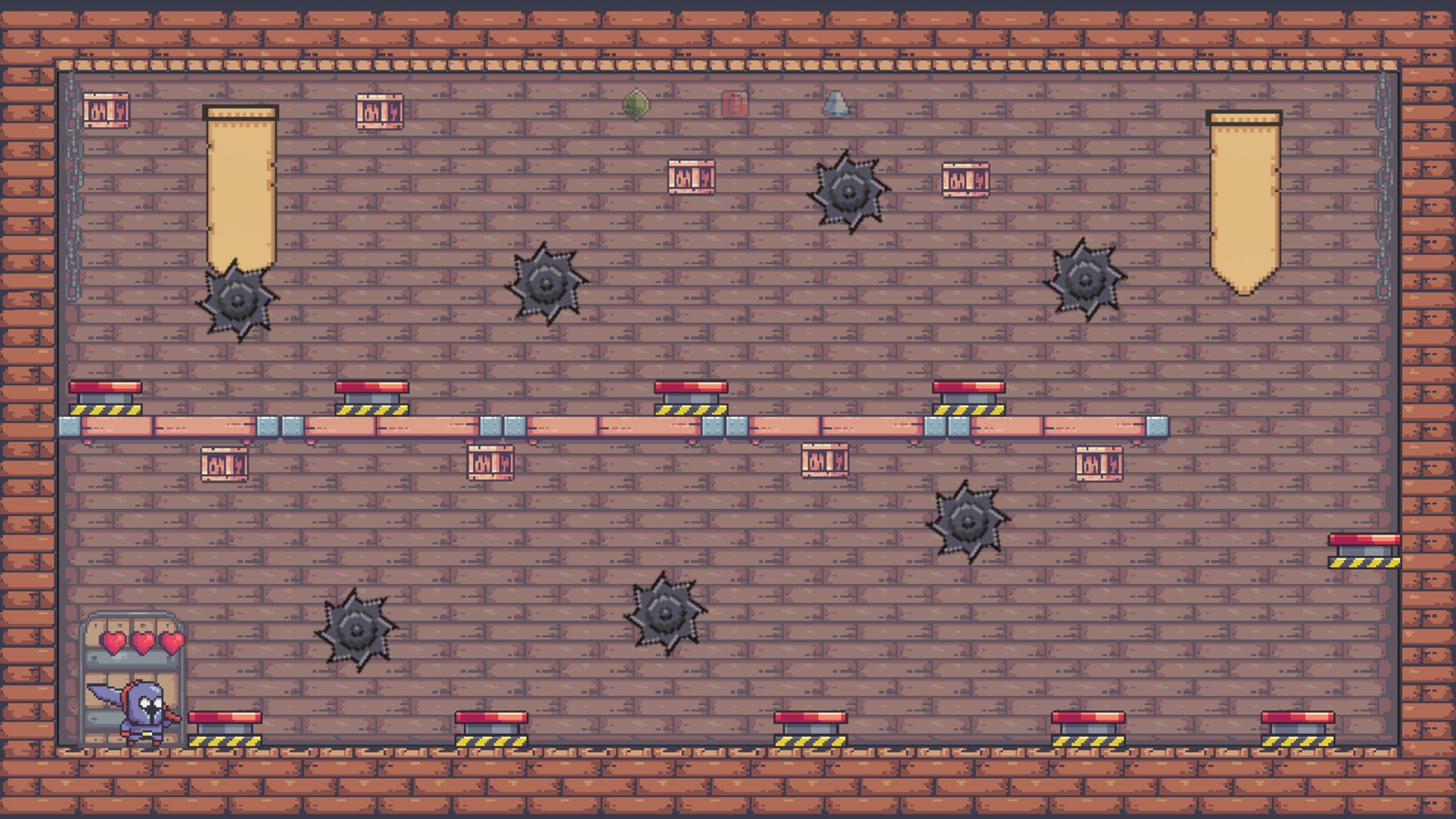 遊戲充滿細節的像素背景