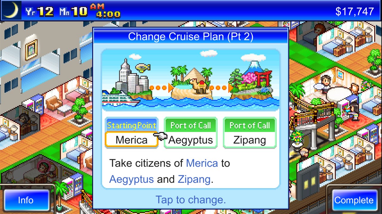 World Cruise Story screenshot 3
