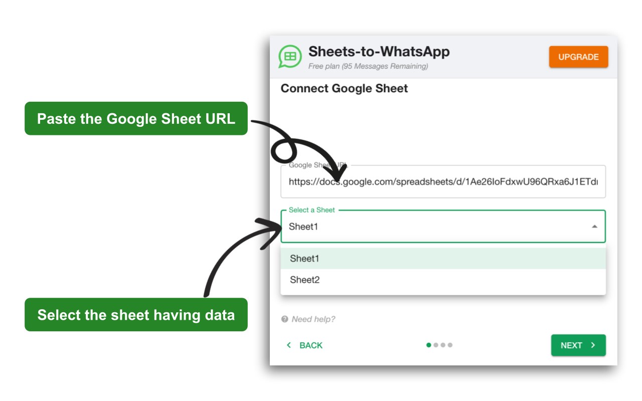 SheetWA Bulk WA Sender - Excel, Google Sheets