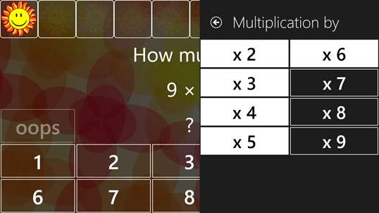 Multiplication Table 8+ screenshot 4