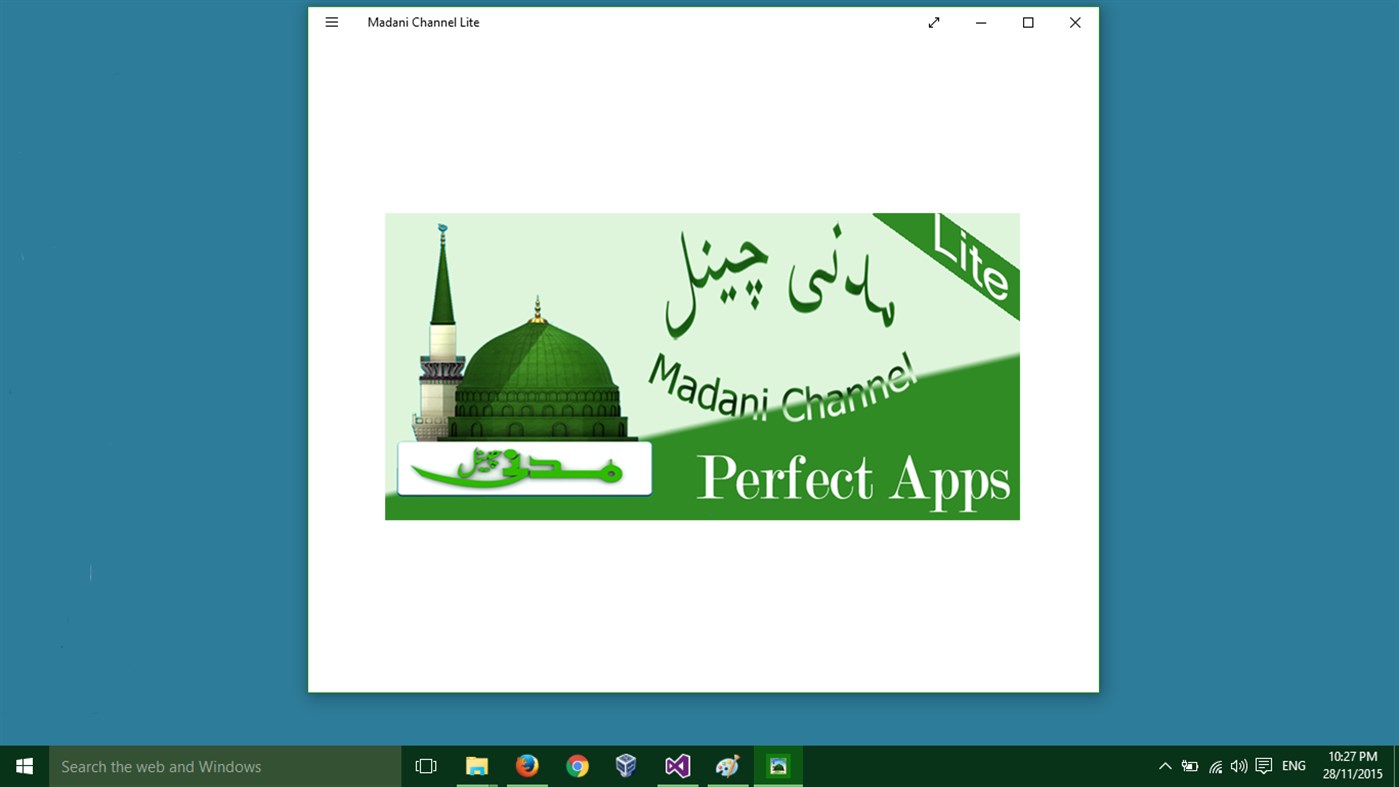 #1. Madani Channel Live (Windows) Podle: Perfect Apps